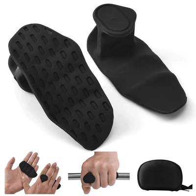 LTFIOON 1 Paar Anti Slip Workout Grips, Ergonomische Gummi Gym Grips, Gym Gri...