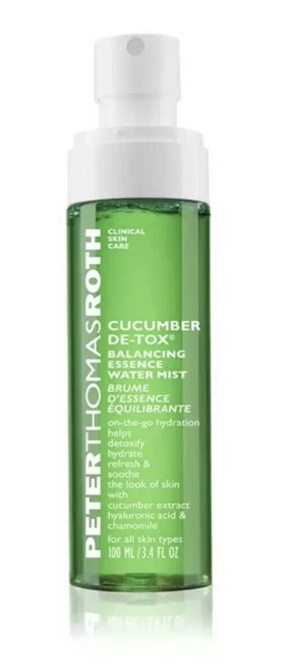 Máscara de niebla de agua Peter Thomas Roth pepino de-tox esencia equilibradora 3,4 oz Foto 1 de 1