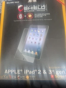 ZAGG InvisibleShield Film Screen Protector for iPad 2 & 3rd Gen - Picture 1 of 2