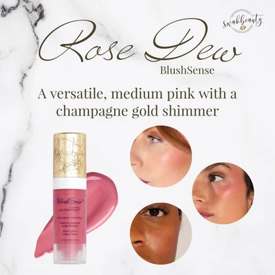 ✨ Rose Dew *NUEVA BOMBA AIRLESS BLUSHSENSE SeneGence Nueva/Sellada Foto 1 de 2