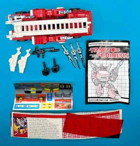 1985 INFERNO 100% COMPLETE w/TECH SPEC G1 TRANSFORMERS UNUSED HIGH GRADE - Picture 1 of 4