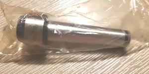 1/4" MT2 MORSE TAPER END MILL TOOL HOLDER ADAPTER 3/8"-16 DRAWBAR END 2MT-NOS - Picture 1 of 6