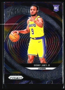 2024-25 Panini Prizm Instant Impact Bronny James Jr. Los Angeles Lakers #7 - Picture 1 of 2