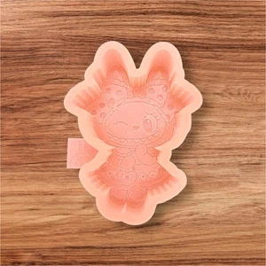 Labubu w/Polka Dot Bow Freshie Mold! - Picture 1 of 1