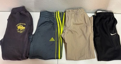 Lote de 4 Pantalones Niño 8-10 Años Talla Juvenil S/M Foto 1 de 4