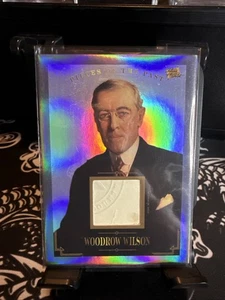 Woodrow Wilson authentisches Relikt mit einem Präsidentensiegel Stücke der Vergangenheit - Bild 1 von 2