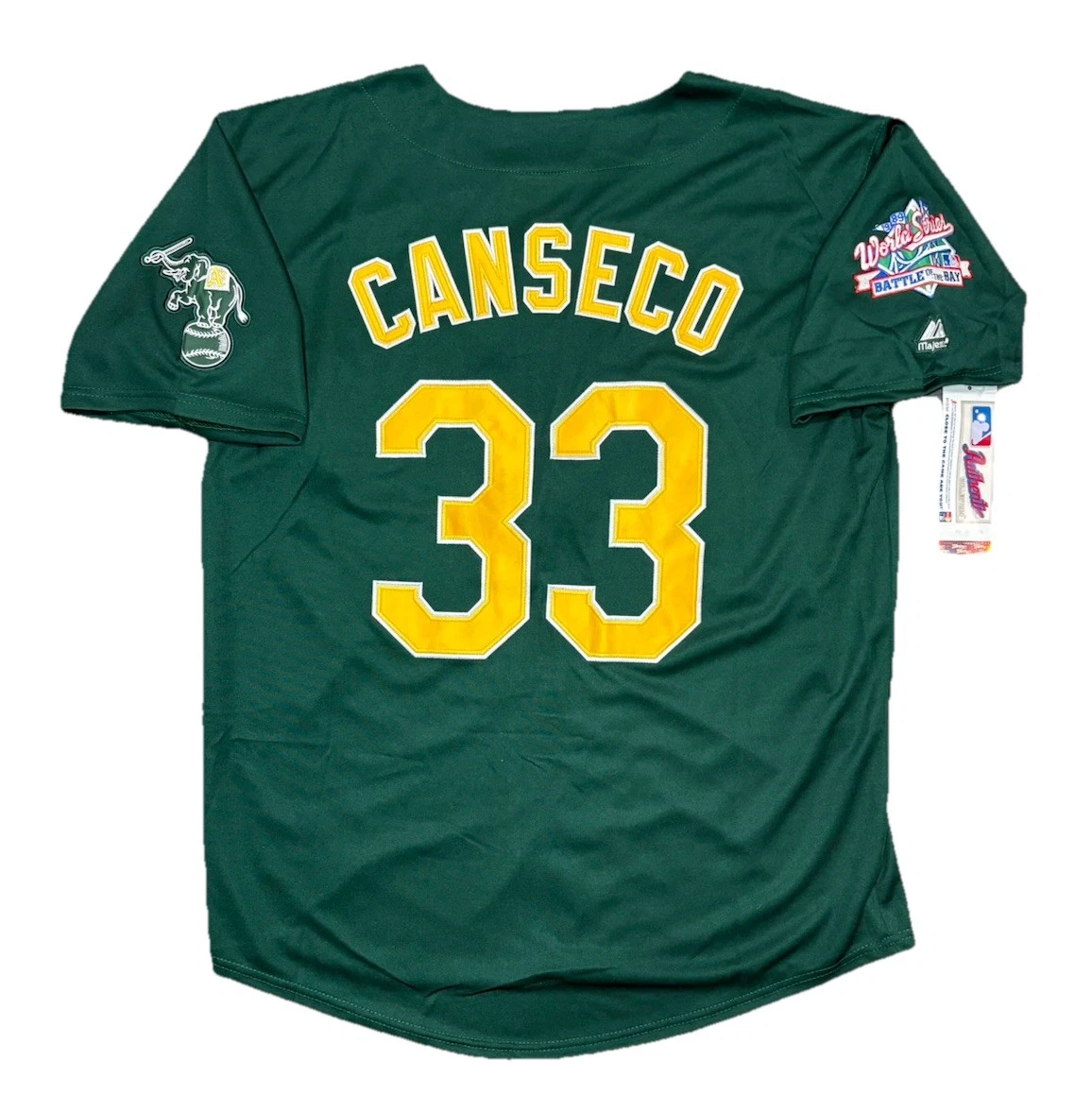 応援グッズ vtg 90s Texas Rangers 33 Canseco JERSEY 応援グッズ vtg