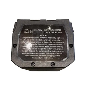 VOLPI - KVS2000R70 - Batteria motosega 21.6V 4 Ah per KVS6000 e KVS8000 07262321 - Foto 1 di 2