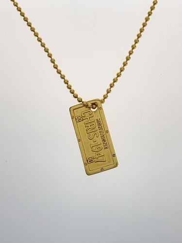 Collana Christian Dior Uomo con top GLD