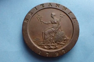 1797, Twopence, George III, see images. - Picture 1 of 8