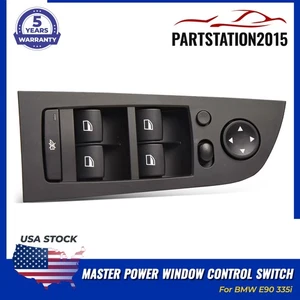 For BMW E90 3 Series M3 Front LH Master Power Window Control Switch 61319217332 - Picture 1 of 8