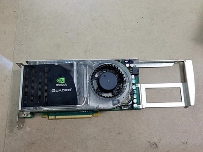 NVIDIA QuadroFX 4600 P356 Video Card DVI PCIe GDDR3 768MB 2*DVI 1*S-Video - Image 1 of 4