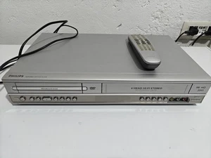 Videoregistratore VHS DVD CD COMBO Philips DVP3100V Player Con Telecomando - Foto 1 di 8
