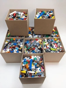 2 lbs LEGO Bulk Lot – Random Bricks Plates Parts Mixed Pieces for Building - Picture 1 of 7