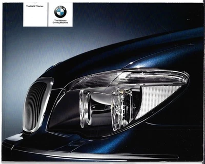 BMW 7-Series E65 2006-2008 UK Market Sales Brochure 730i, 740i, 750i, 760i, 730d - Image 1 of 2