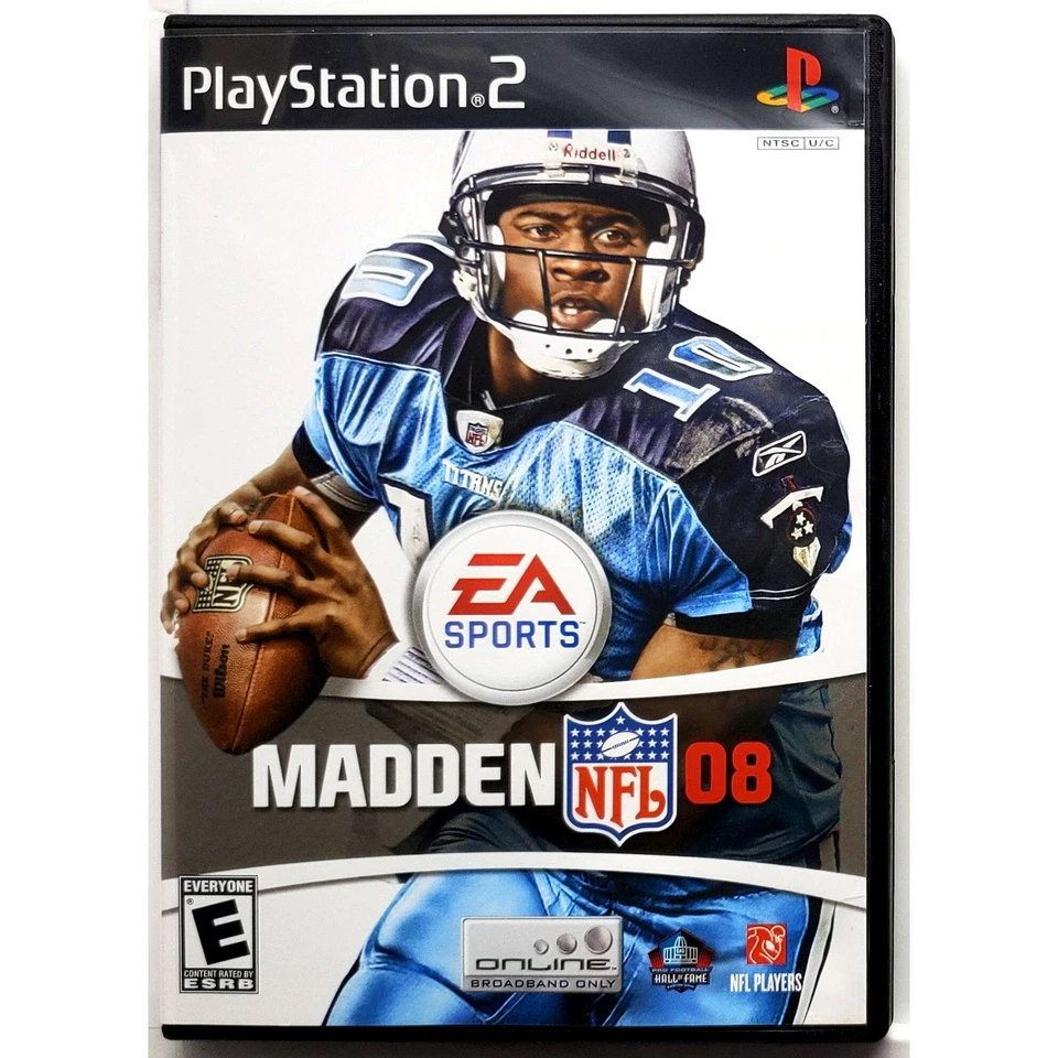 Madden 2008 - 索尼 Playstation 2 PS2 原始测试正品 1 年保证 — 第 1/4 张图片