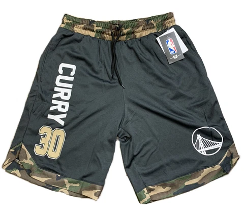 New Steph Curry NBA Camo Mens Shorts Sz XL Golden St. Warriors NWT Cover