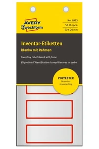 Avery Zweckform Eigentums-Etiketten Inventar-Etiketten Aufkleber Label Schild - Bild 1 von 5