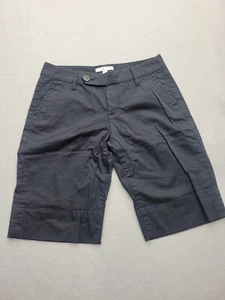 Cabi Womens Shorts 4 Black Bermuda Pockets Mid Rise - Picture 1 of 13