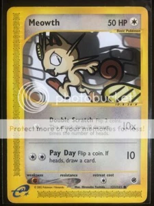 Pokemon 121/165 Meowth Expedition Común b - Imagen 1 de 2