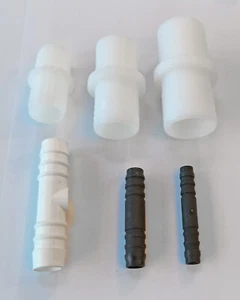 Schlauchverbinder - GERADE.   3/8" (10mm) bis 1,1/2" (38mm) Bohrung Schlauchgrößen - Bild 1 von 7