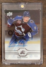 2020-21 Upper Deck Clear Cut Cale Makar Auto