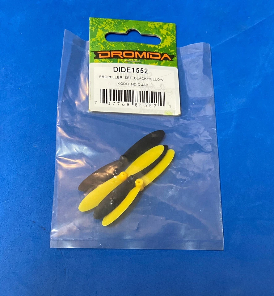 Dromida KODO HD Propeller set Black/Yellow  DIDE1552 *BRAND NEW FREE US SHIPPING - Image 1 of 1