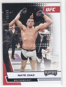 2021 Panini Chronicles UFC Playoff #260 Nate Diaz Blue Parallel 64/99