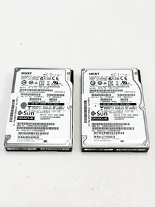 2X SUN 542-0388-01 7045226 H109030SESUN300G 300GB 10.0K RPM 6 Gb/s SAS 2 2.5" - Picture 1 of 2