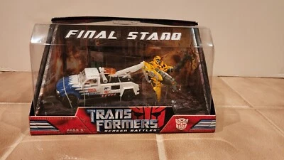 Transformers Screen Battles: Final Stand Longarm and Bumblebee MISB - Image 1 of 4