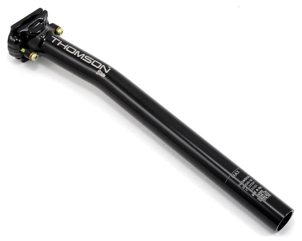 Thomson Elite Bike Bicycle Setback Seatpost 27.2 x 330mm Black - Image 1 of 1