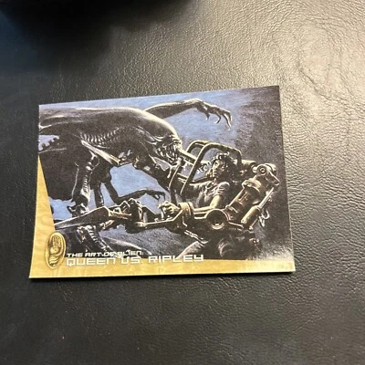 Jb2 Alien Legacy 1998 InkWorks #58 Queen Vs. Ripley Art Of Alien. - Image 1 of 2