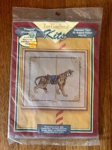 Just CrossStitch gezähltes Kreuzstich-Kit ""Karusselltiger"" - ungeöffnet - Bild 1 von 2