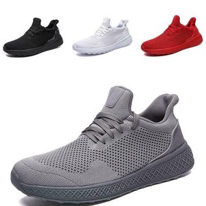 Men's Breathable Soft Non-slip Sport Sneakers Shoes Road Running Flats Mesh size