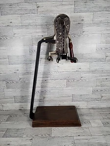 Legacy Flaschenöffner Vintage Estate Bar Top Wein mit Korkenzieher & Holzsockel 23" - Bild 1 von 8
