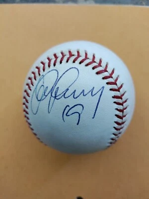 Yunel Escobar Autographed OMLB Baseball Washington Nationals Tampa Rays - Image 1 of 4