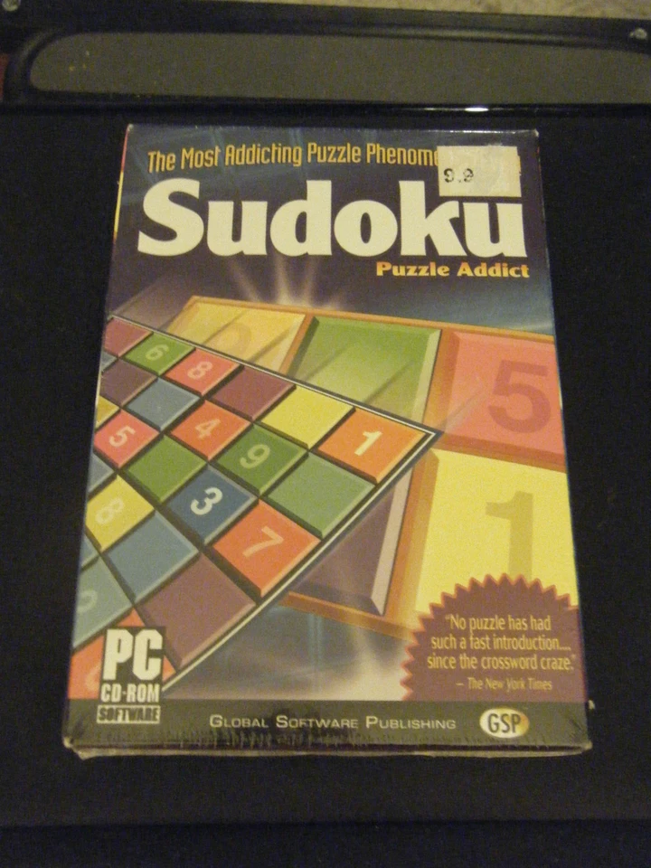 Sudoku Puzzle Addict (PC, 2005) - Brand New!!! - Image 1 of 1