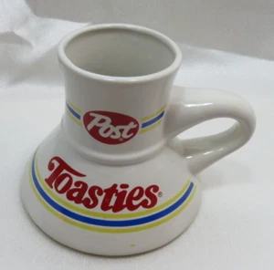 Post Toasties 10 Fl Oz. Coffee Mug with Wide Non-slip Bottom 1980s - Picture 1 of 9