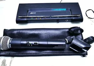 Shure SM58 Funkmikrofon Set T4V Receiver Wireless VHF 182MHz mit Halterung I579 - Bild 1 von 11