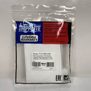 Tripp Lite Keyspan Mini Displayport to VGA To Cable Adapter, Co - Picture 1 of 2