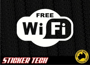 CALCOMANÍA TRAJE DE CAFÉ PARA LLEVAR WIFI INTERIOR DE TIENDA GRATIS LIBRO MINORISTA - Imagen 1 de 2