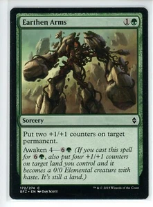 EARTHEN ARMS Battle for Zendikar #172 BFZ(LP)(MTG) - Picture 1 of 1