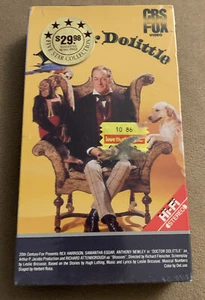 Doctor Dolittle (VHS, 1984) CBS Fox, Brand New - Imagen 1 de 9