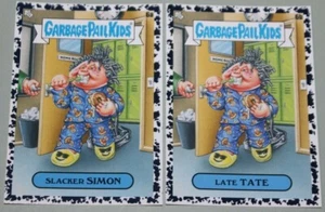 MÜLL EIMER KINDER 2020 Late to School "BLACK" 2er Set #6 a & b - Bild 1 von 3