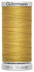 Gutermann Jeans Heavy Duty Thread 110yd-Gold - Picture 1 of 2