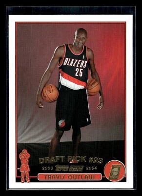 2003 Topps Collection #243 Travis Outlaw Rookie   Mint+ New - Image 1 of 2