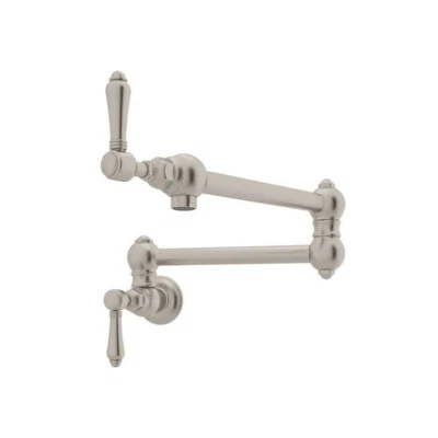 Rohl A1451LMSTN-2 - Grifo de llenado de olla Foto 1 de 4