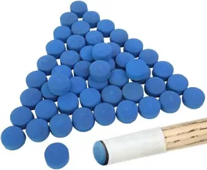 50 Stück Billard Pool Queue Spitzen Ersatz Set für Pool Queues und Snooker - Bild 1 von 3