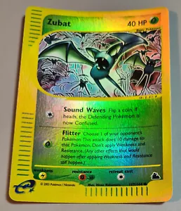 Zubat # 117/144 Reverse Holo aus Skyridge 2003 Pokemon Englisch Mint Vintage - Bild 1 von 3