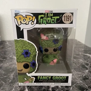 Funko Pop! Figura in vinile Fancy Groot Bobblehead #1191 Guardiani della Galassia NUOVO - Foto 1 di 7